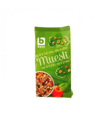 Boni Selection muesli 45% fruits noix 750 gr CHOCKIES