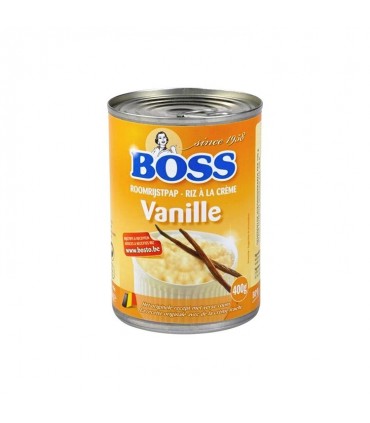 Boss creamy rice pudding with vanilla flavor 400 gr