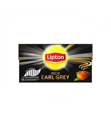 Lipton Rich Earl Grey black tea bags 50 pcs