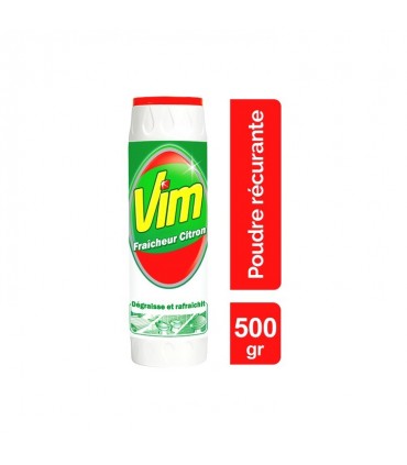 VIM poudre récurante fraicheur citron 500 gr