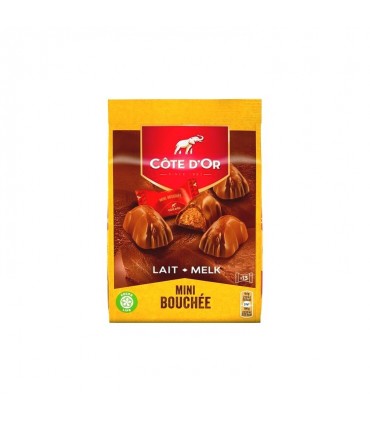 Cote d'Or 13 mini milk bouchees 122 gr