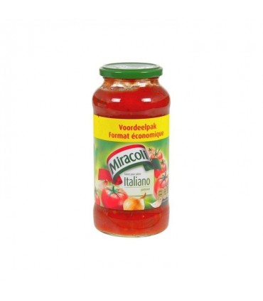 Miracoli sauce pour pâtes Italiano 750 gr CHOCKIES