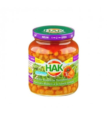 Hak white beans tomato sauce 360 gr CHOCKIE épicerie