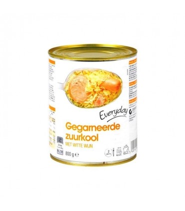 Everyday choucroute garnie 800 gr EPICERIE CHOCKIES