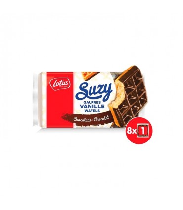 Lotus 8 waffles Suzy vanilla chocolate 296 gr