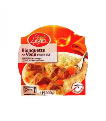 Claude Léger Blanquette de veau riz 300 gr CHOCKIES