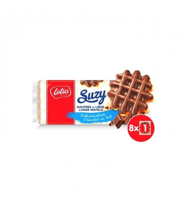 Lotus 8 milk chocolate Liege waffle Suzy 460 gr