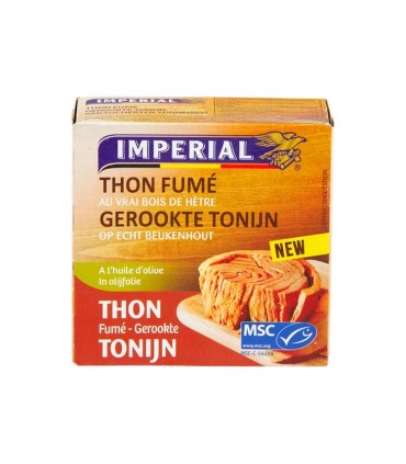 Impérial Thon fumé huile d'olive 160 gr