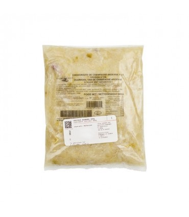 Sauerkraut Champagne Ardenne goose fat 600 gr