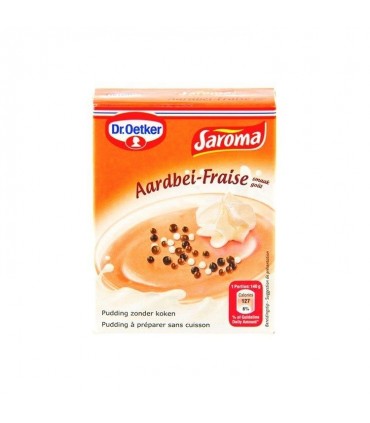 Dr. Oetker Saroma pudding fraises 74 gr BELGE CHOCKIES