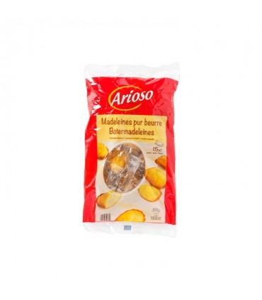 Arioso 15 pure butter madeleines 420 gr