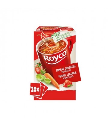 Royco tomates légumes vermicelles 20 pcs