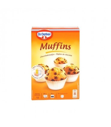 Dr Oetker muffins pépites de chocolat 370 gr CHOCKIES