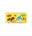 Delacre Smurfs milk chocolate biscuit 6x 25 gr - 150 gr