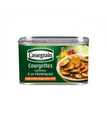 FR - Cassegrain courgettes provençale huile olive 375 gr