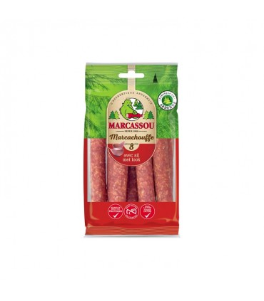 Marcassou 8 Marcachouffe saucisson à l'ail 200 gr