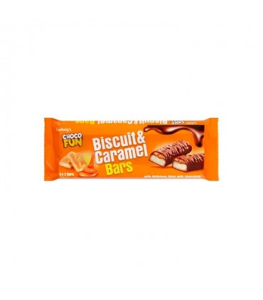 Ludwig's Choco Fun biscuit karamelreep 5x 2x 21 gr