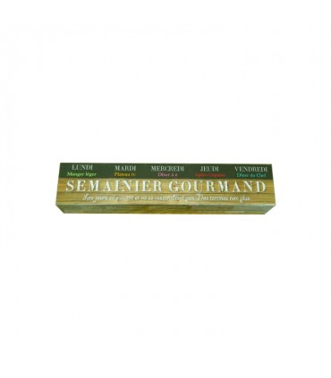 Semainier Gourmand 5 terrines pâté