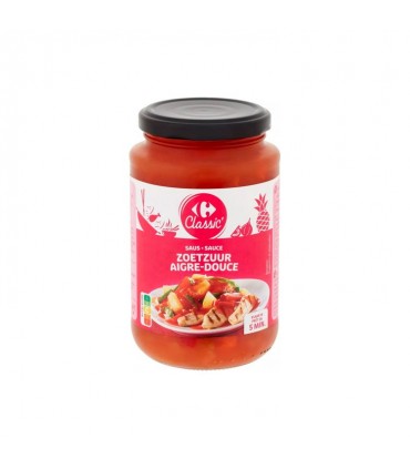 Carrefour Klassieke zoetzure saus 440 gr