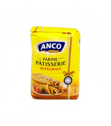 Anco farine pâtisserie intégrale 1 kg