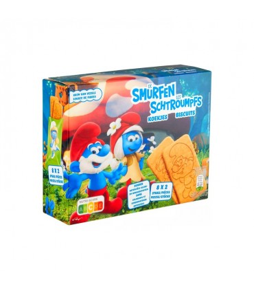 De Smurfen naturel koekje 8x 2 st 200 gr