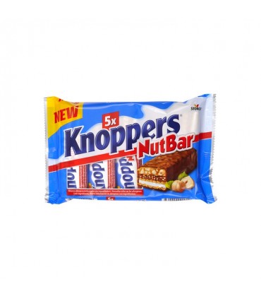 Knoppers notenreep 5x 40 gr