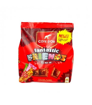 Côte d'Or Fantastic Friends 12 melkchocoladesticks 208,8 gr