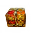 L - Favorina 16 ladybug figurines crispy milk caramel butter 100 gr