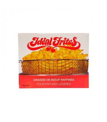 FR - Idéal Frites graisse de boeuf raffinée 1 kg