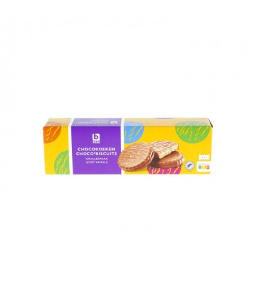 Boni Selection 9 choco biscuits vanille 225 gr
