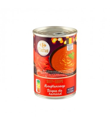 Carrefour Extra lobster bisque soup 400 ml