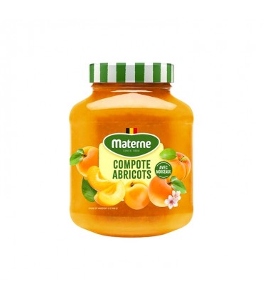 Materne compote abrikozenstukjes 600 gr