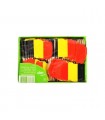 Sier picks (toothpicks) Belgian flag 500 pcs