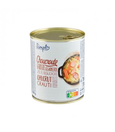 Everyday - Simpl choucroute garnie 800 gr