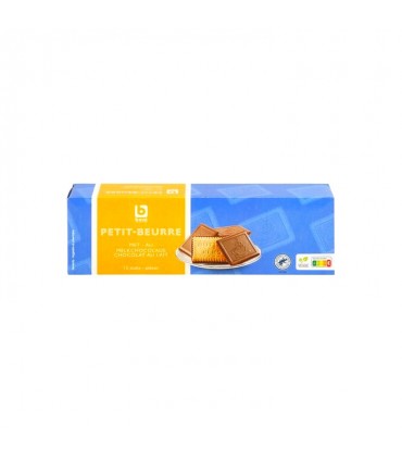 Boni Selection 12 biscuits chocolat lait 165 gr