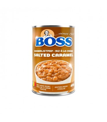 D - Boss rijst met gezouten karamel smaak room 400 gr