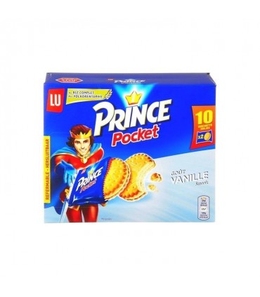 LU Prince pocket vanille (10x2 biscuits) 400 g CHOCKIES