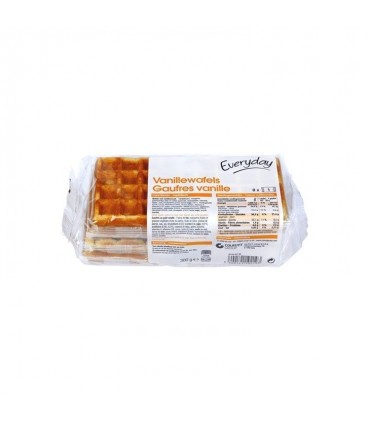 Everyday 8 gaufres vanille 300 gr CHOCKIES EPICERIE