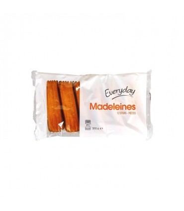 Everyday 12 long madeleines pastry 300 gr CHOCKIES BELGE