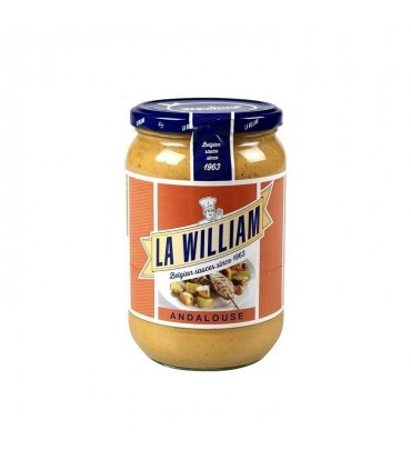 La William sauce andalouse 650 ml EPICERIE CHOCKIES