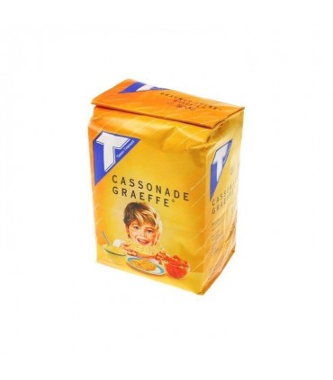 Tirlemont sucre cassonade blonde Graeffe 1 kg CHOCKIES