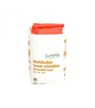 Everyday sucre fin cristallisé 1 kg EPICERIE CHOCKIES