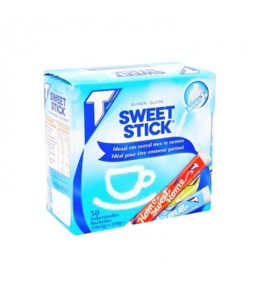 Tirlemont  Sweet Stick sucre 50x 5 gr CHOCKIES belgique