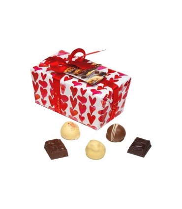 Valentino Ballotin St Valentin pralines lait 1 kg CHOCK