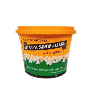 Meurens Vrai Sirop de Liège - Abricot 300 gr CHOCKIES