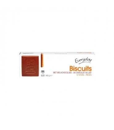 Everyday 12 biscuits chocolat lait 165 gr CHOCKIES