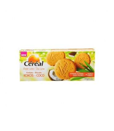 Cereal biscuits coco sans sucre 132 gr CHOCKIES BELGE