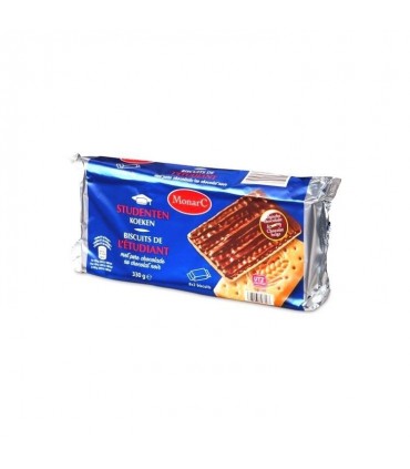 A/ Monarc biscuits de l'étudiant chocolat 330 gr Chocki