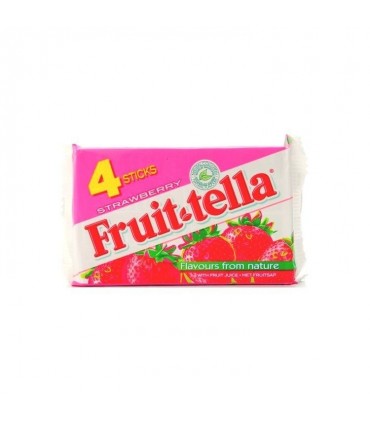 Fruittella bonbon Strawberry (fraise) 4x 41 gr CHOCKIES