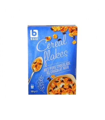 Boni Selection cereal flakes choc. noir 500 gr CHOCKIES